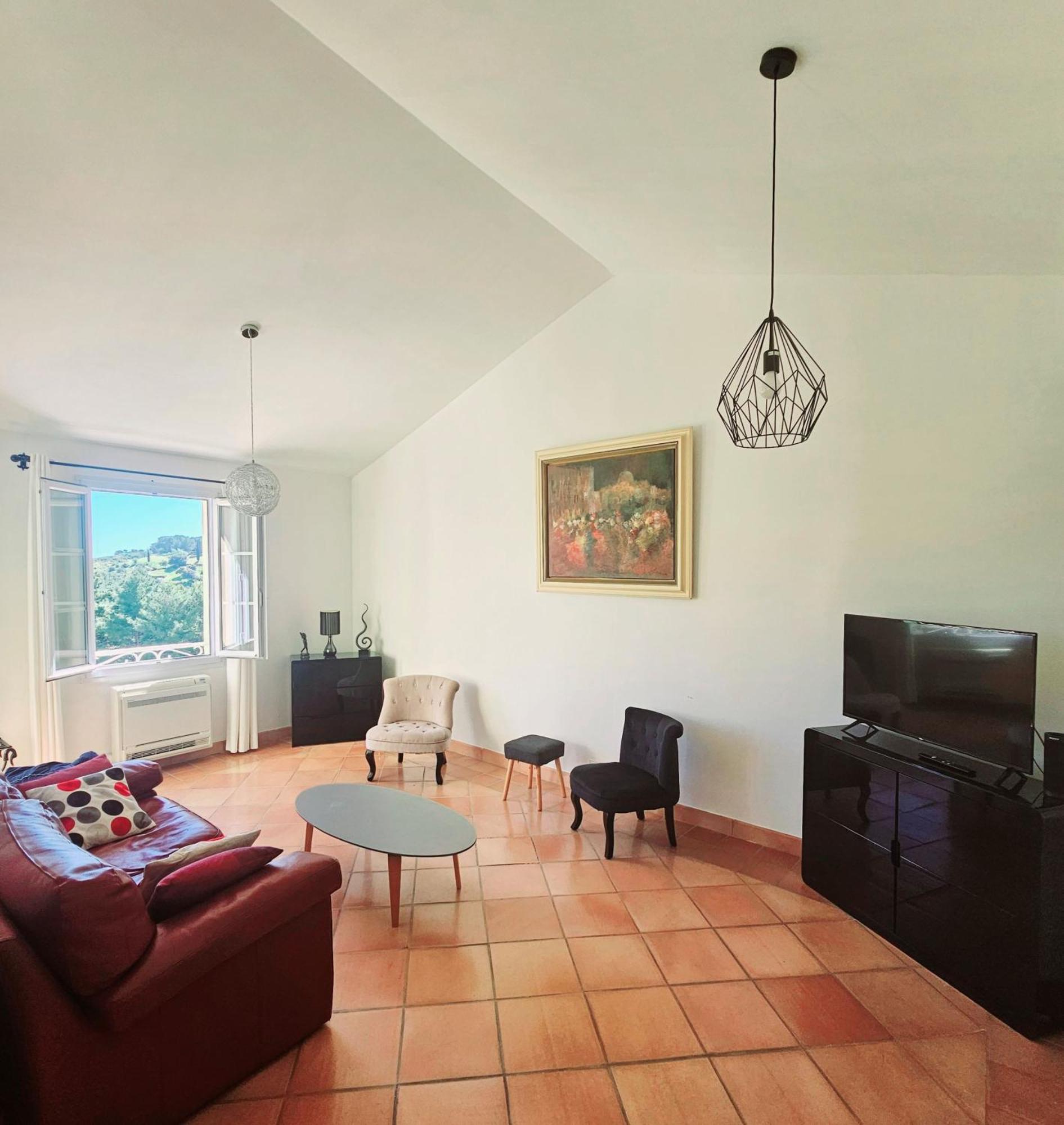 Villa Dans Cadre D'Exception - Golf, Piscine Et Tennis Prive Saint-Cyr-sur-Mer Exterior photo